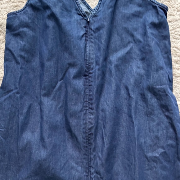Able CHARVEE RELAXED JUMPSUIT 100% Lyocell blue chambray XS - Picture 10 of 12